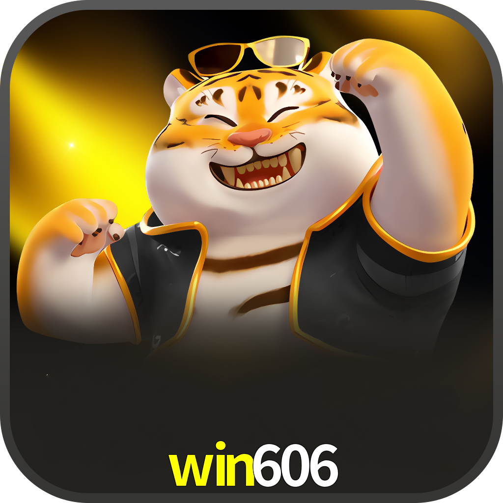 Imagem promocional da win606 mostrando a plataforma e suas vantagens